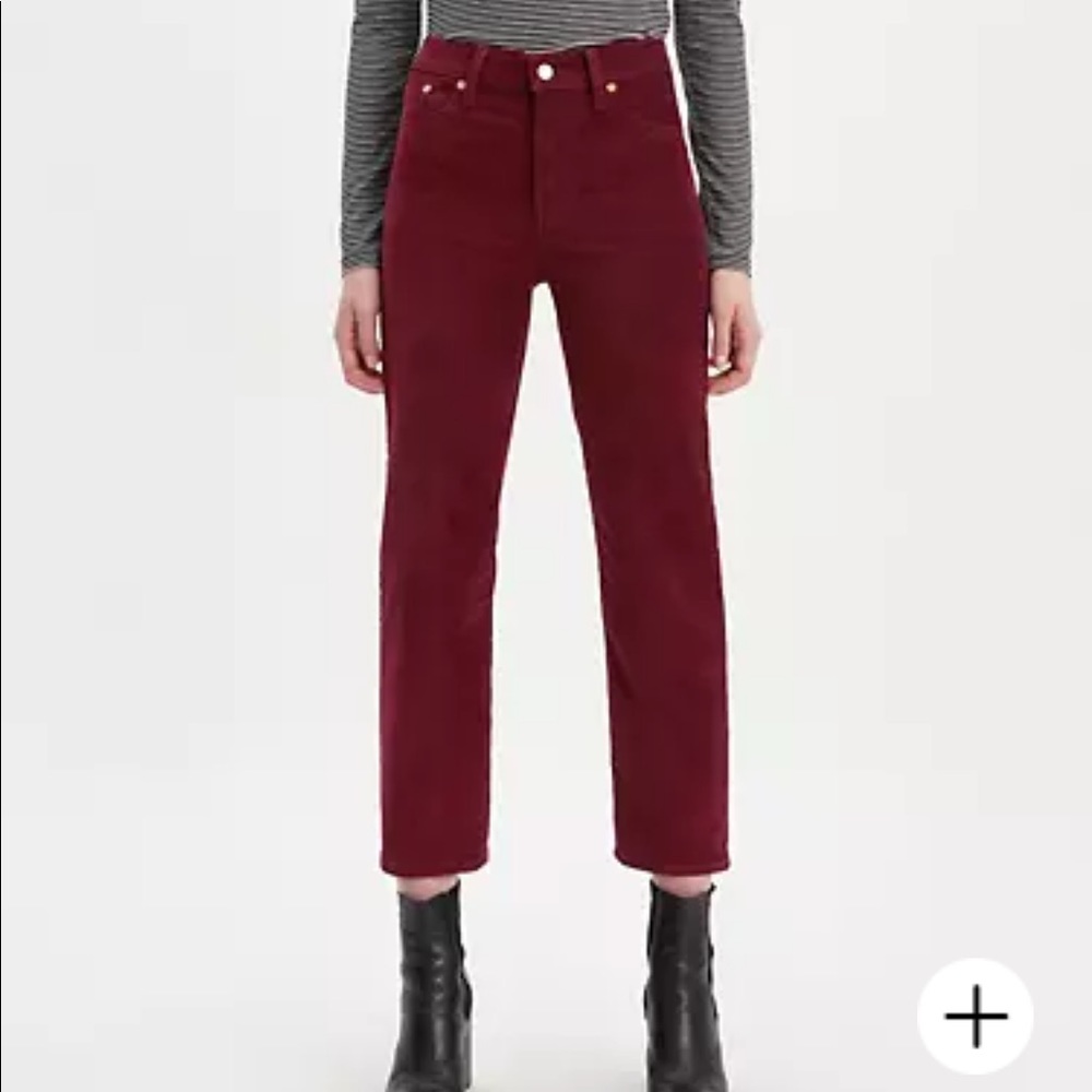 Levi’s Wedgie Straight Corduroy Pants W 28